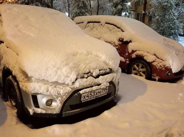 Москвичам пообещали сильный снегопад на Крещение