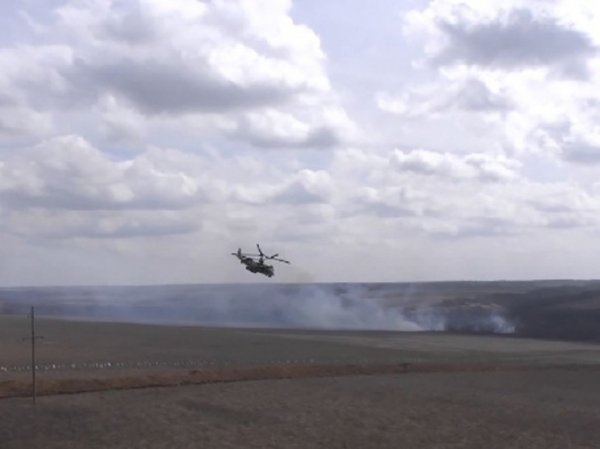Вертолетчики поразили неуправляемыми ракетами противника на купянском направлении