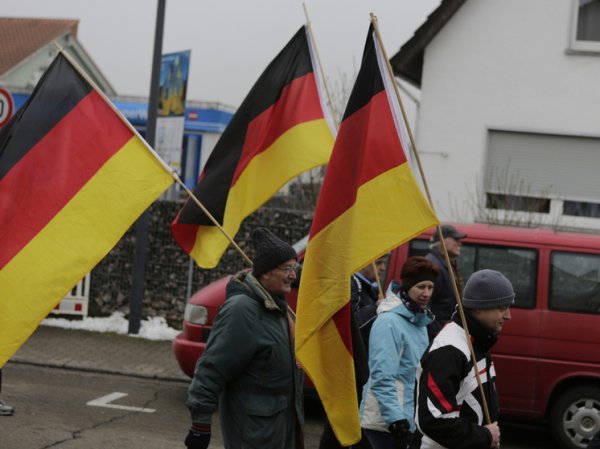 В Берлине состоялась акция протеста против вовлечения Германии в конфликт на Украине